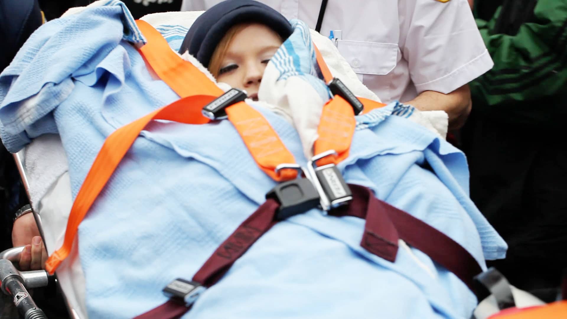 Child having a seizure