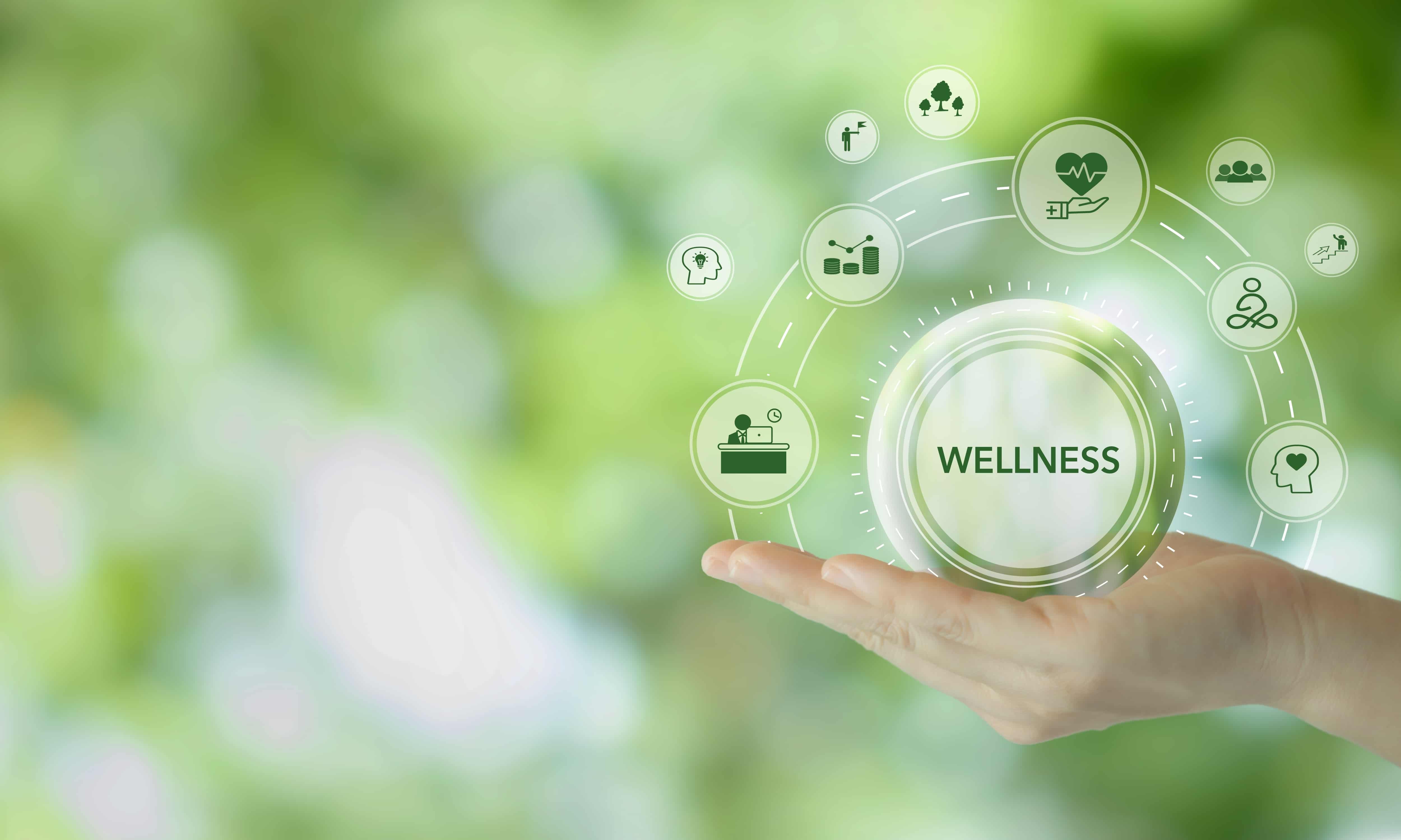 Wellness concept for mindfulness and health